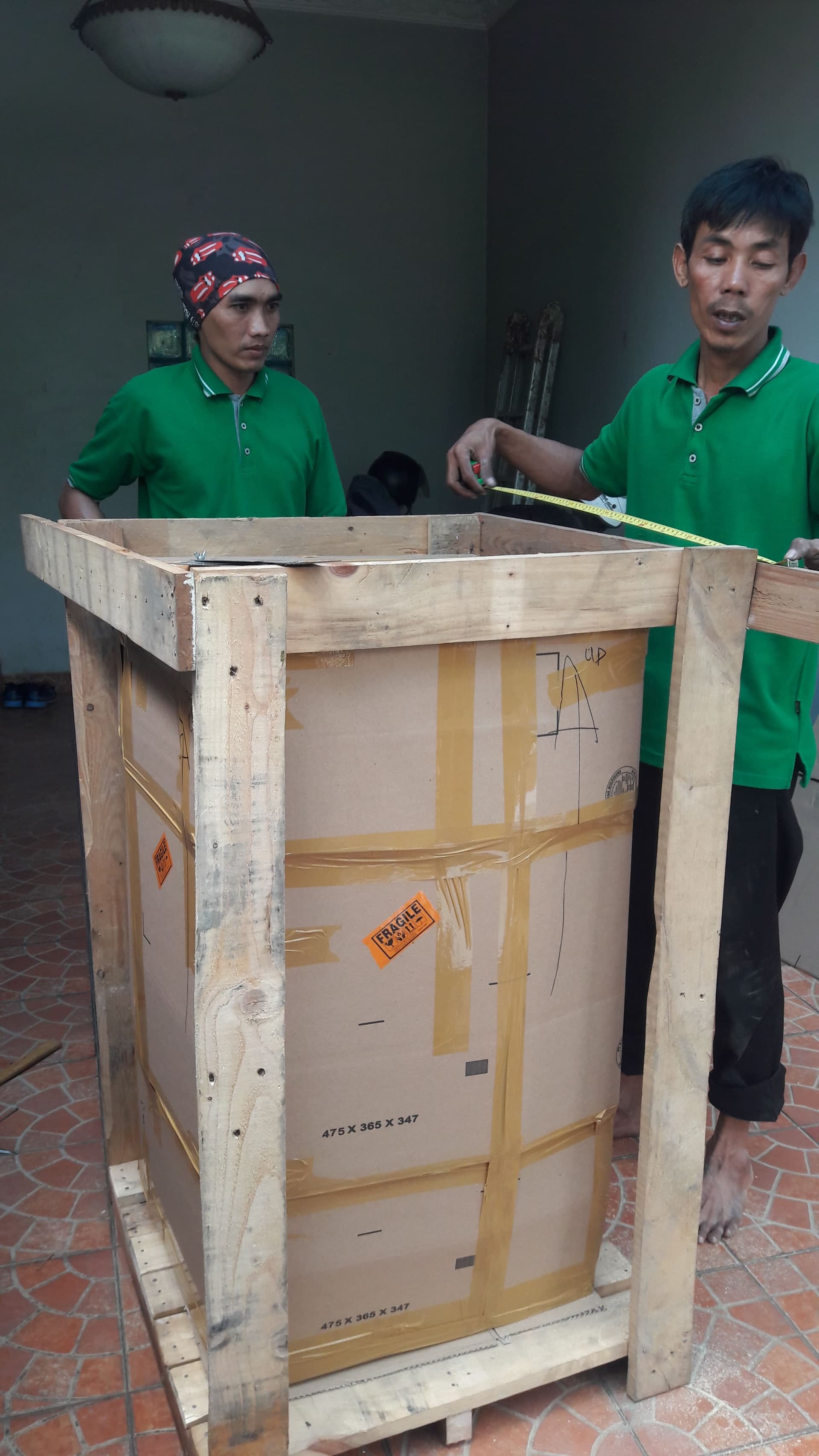Packing Guci - Bekasi